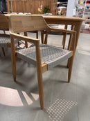 Jati & Kebon, Tofino Teak diningset showroomaanbieding