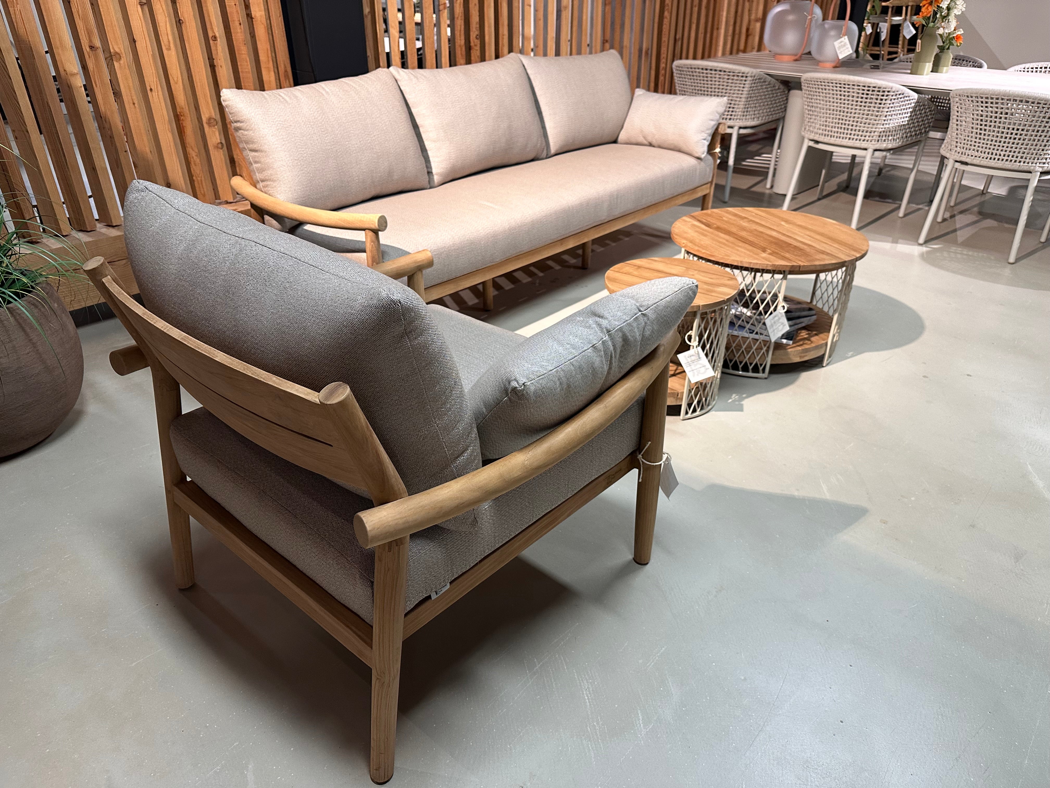 Traditional Teak, Isabella loungeset showroomaanbieding