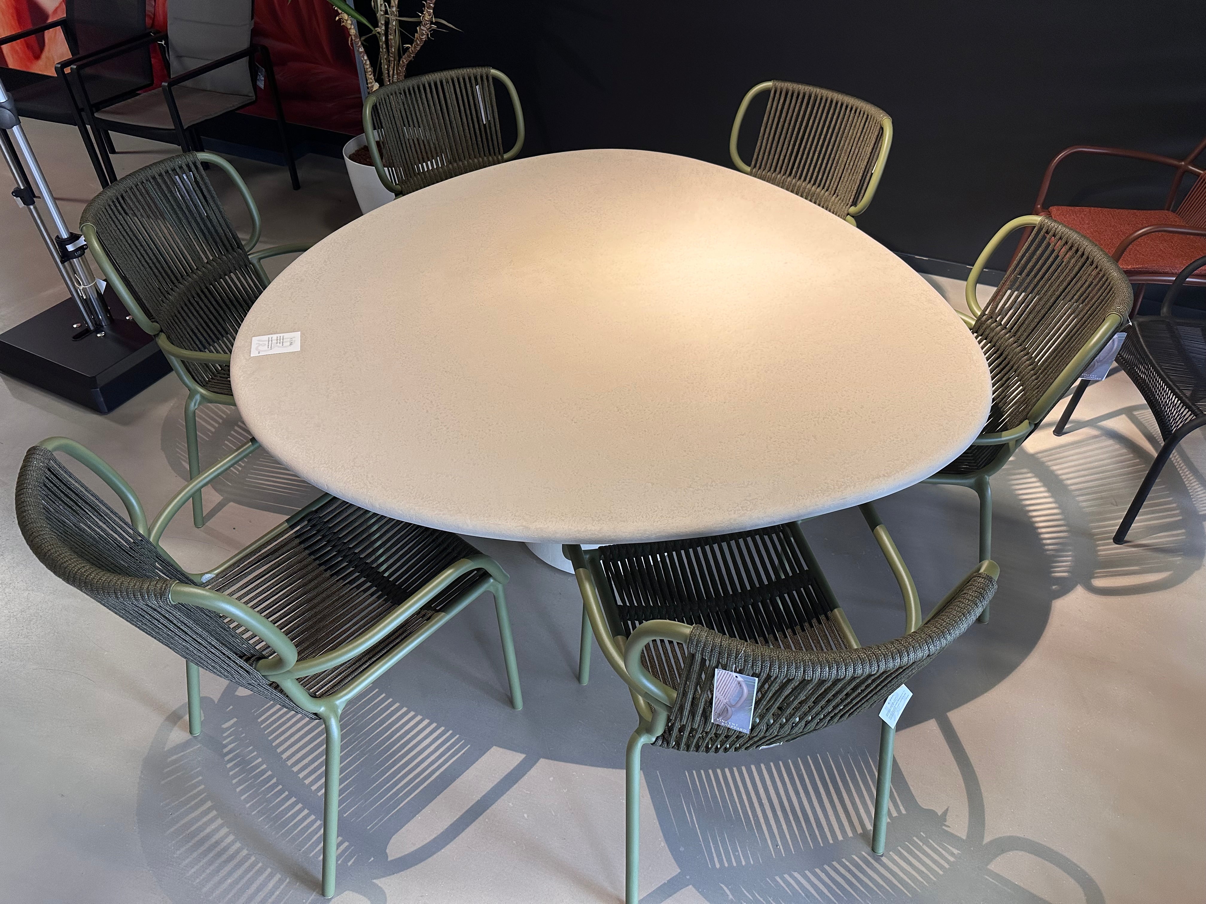 Net-echt, Ei / Vincent Sheppard, Ribbon diningset showroomaanbieding