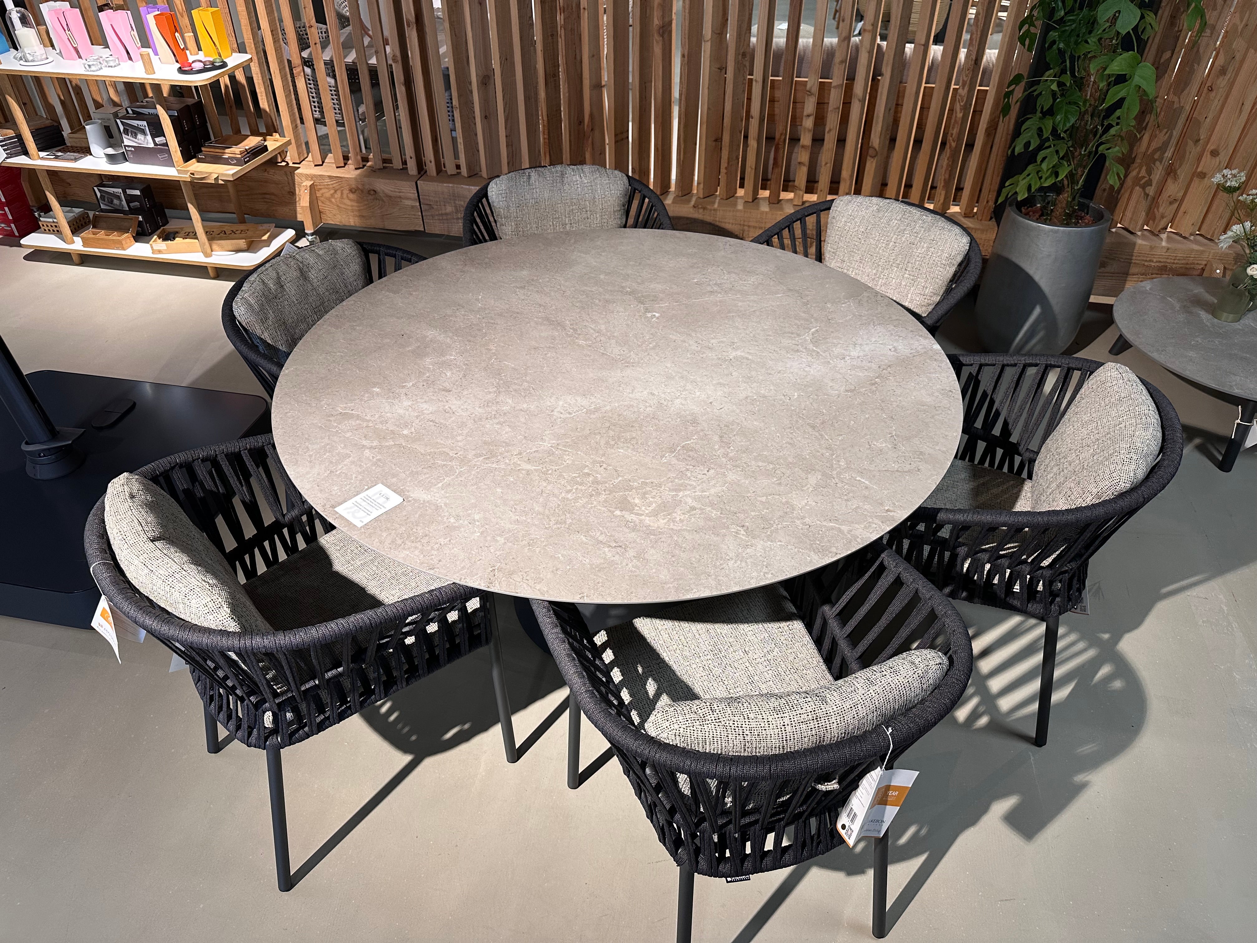 Jati & Kebon, Fortuna - Tofino diningset showroomaanbieding