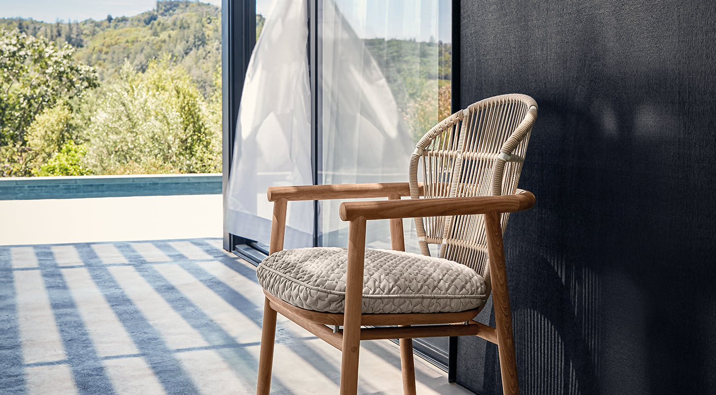 Gloster Fern teak dining stoel