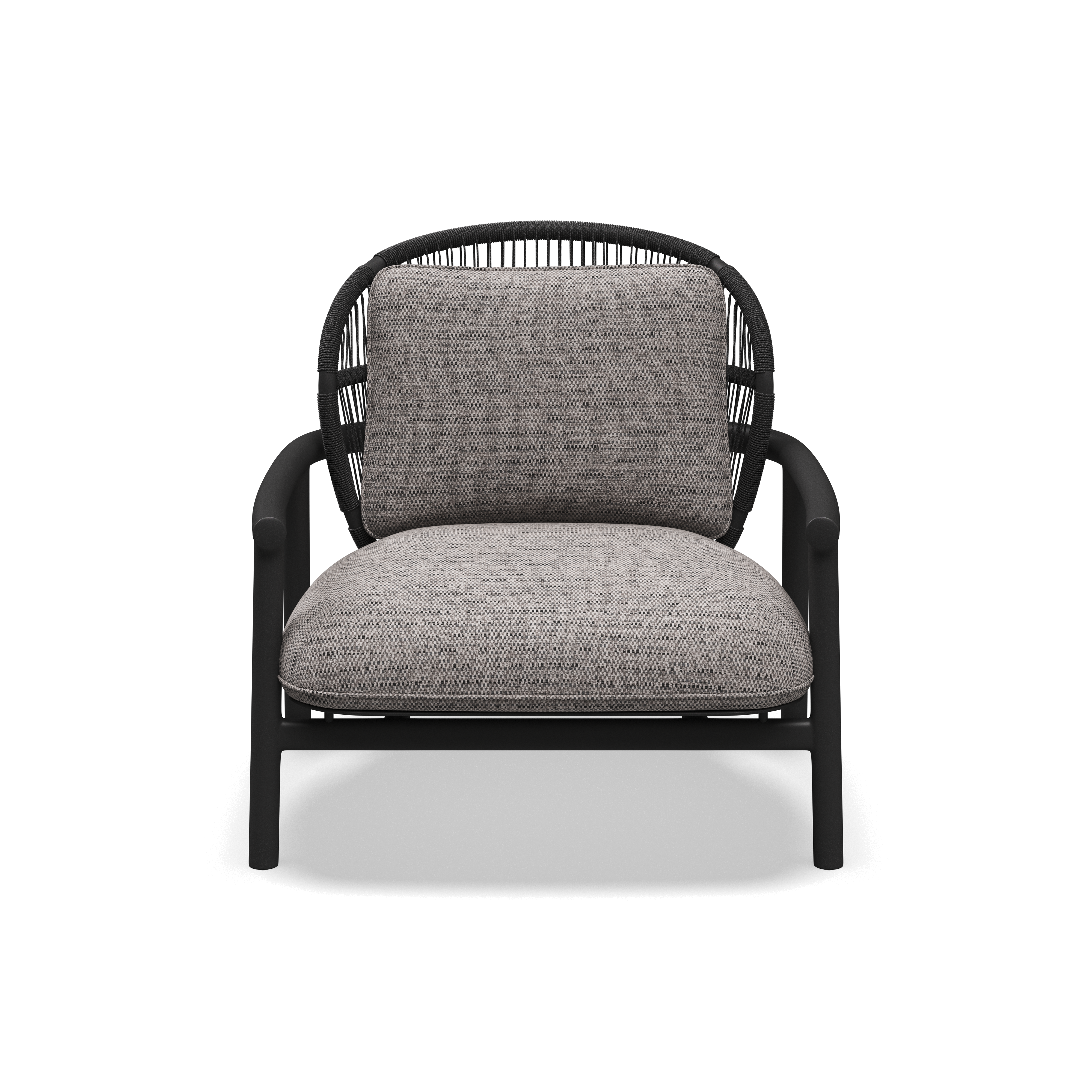 Gloster Fern low back aluminium lounge stoel