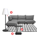 Paletti Large + Brick tafel + The Giant + Carpretty