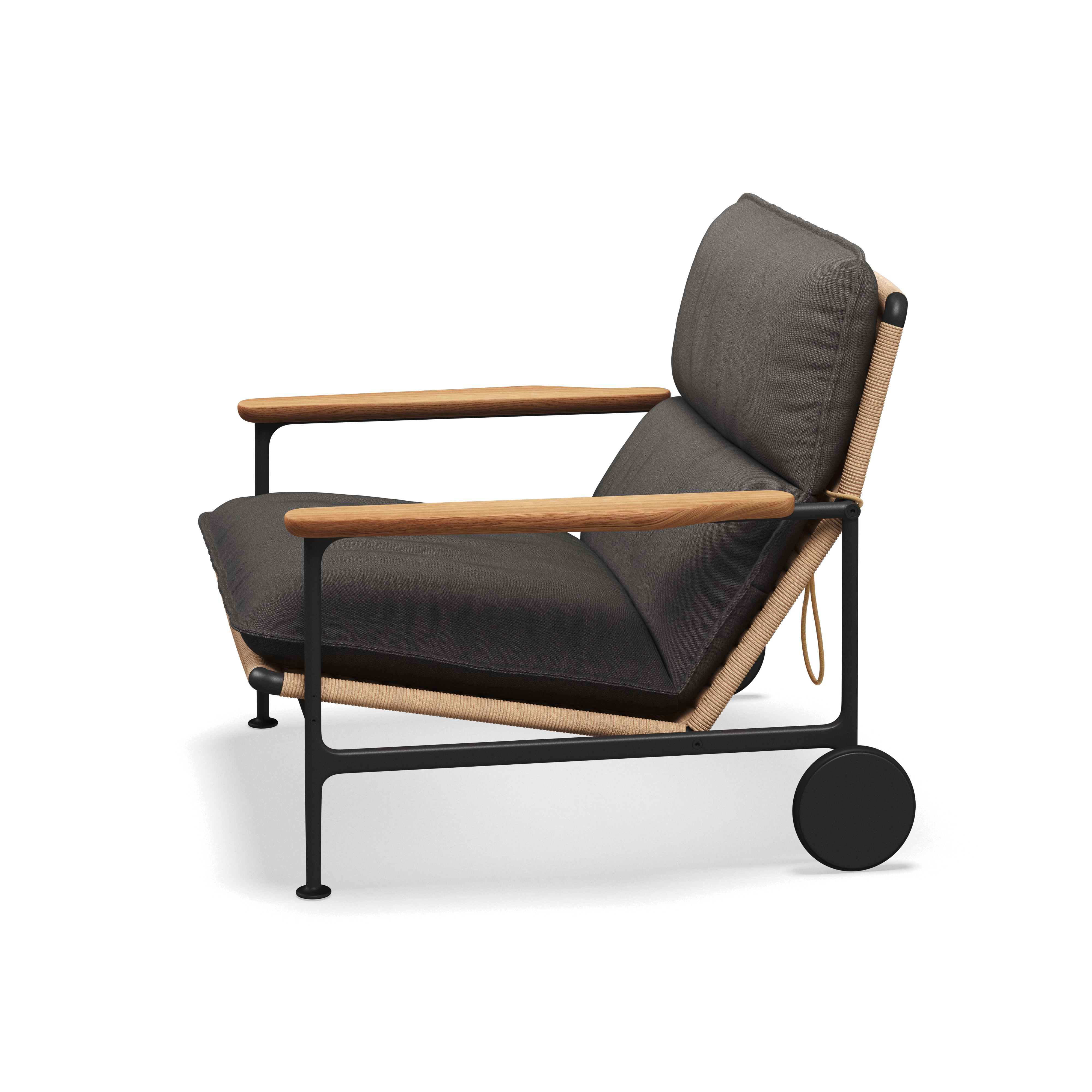 Gloster, Zenith lounge stoel met armleuningen