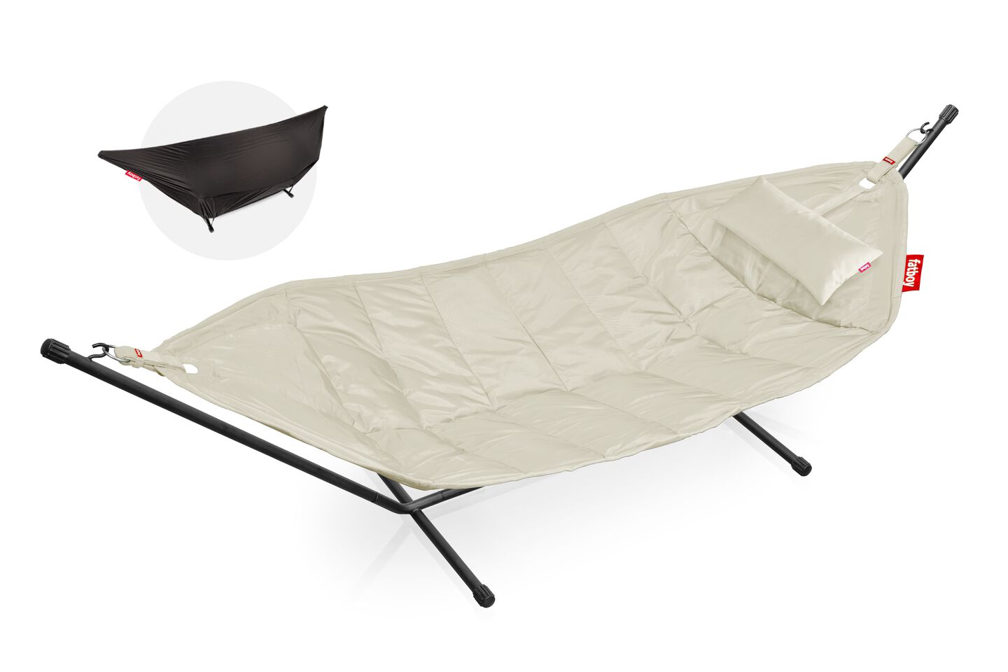 Fatboy Headdemock DeLuxe met hoofkussen, Nu met gratis afdekhoes twv € 129,-.