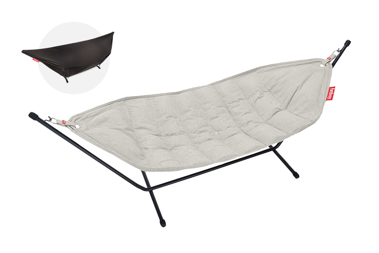 Fatboy Headdemock SuperB Hangmat met Zwart Frame, met gratis afdekhoes twv € 129,-