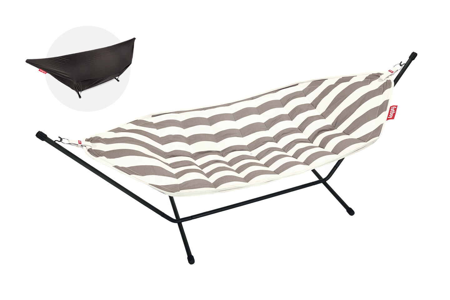 Fatboy Headdemock SuperB Hangmat met Zwart Frame, met gratis afdekhoes twv € 129,-
