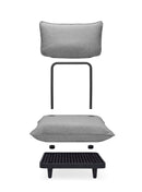 Fatboy Lounge Fatboy Paletti Modulair Lounge Seat. Verkrijgbaar in de kleur Mist, Sahara, Thunder Grey, Rock Grey en Storm Blue