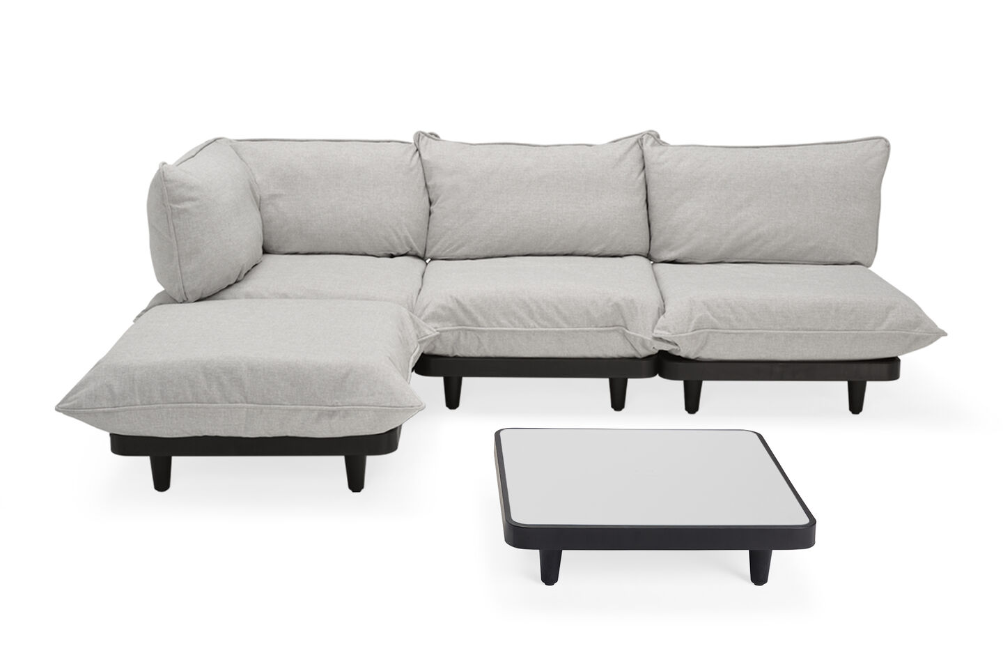 Paletti Large + salontafel. Fatboy