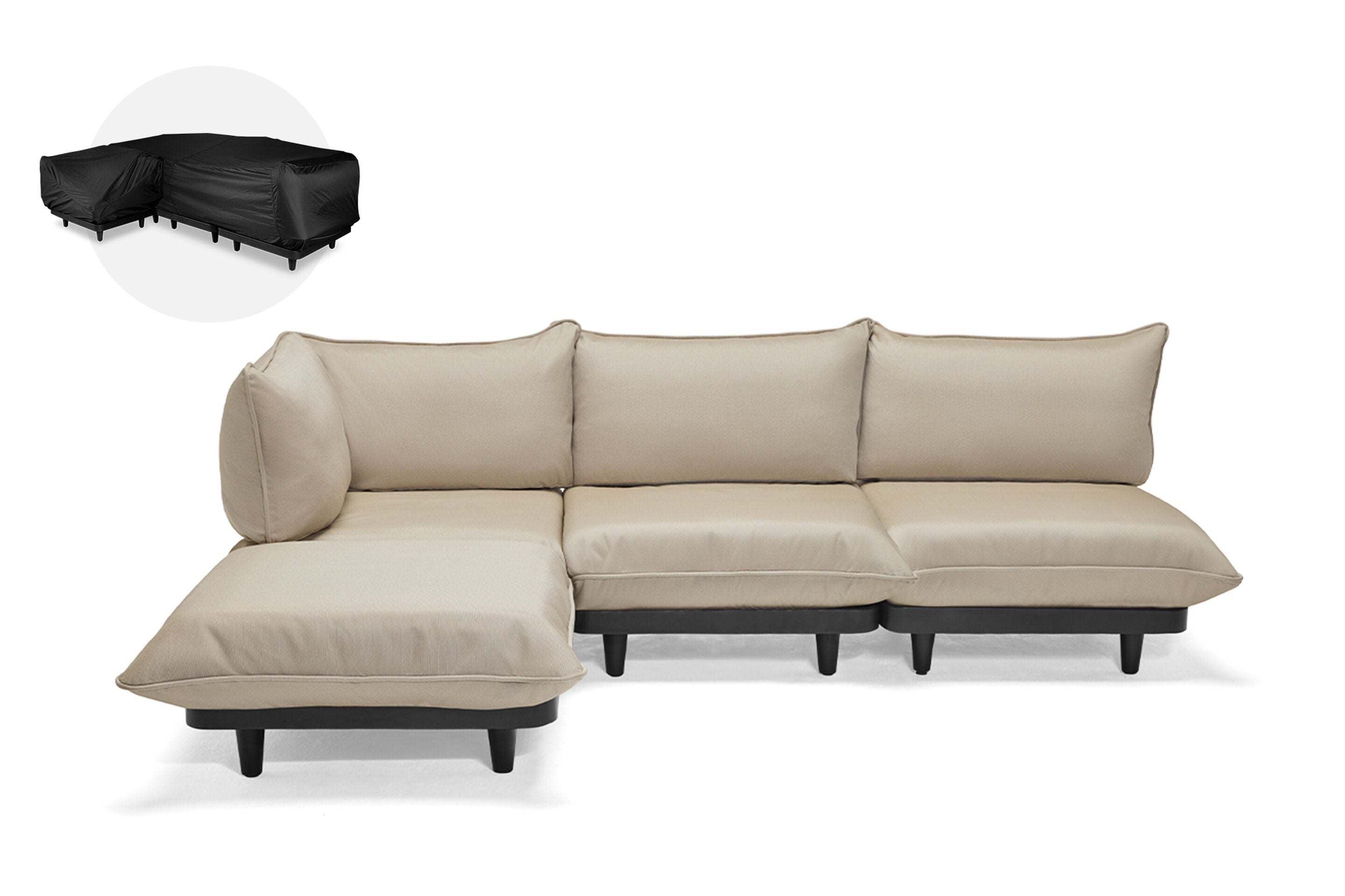 Fatboy Paletti Royal Modulair set Large. Verkrijgbaar in 2 kleuren. Nu actie: gratis afdekhoes 2x2 zits Exclusief verkrijgbaar bij J&B