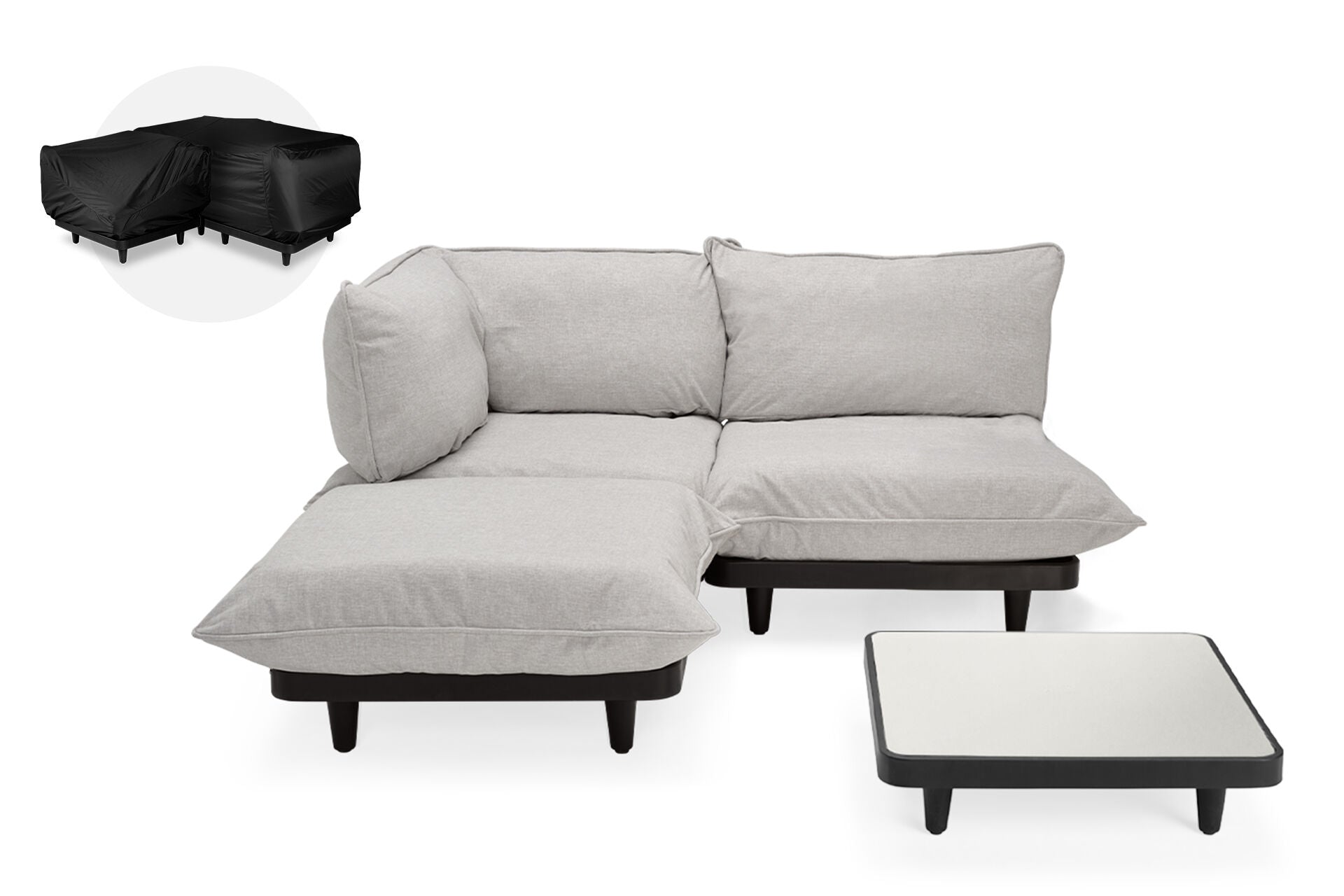 Fatboy Paletti set Medium incl. Tafel en gratis afdekhoezen