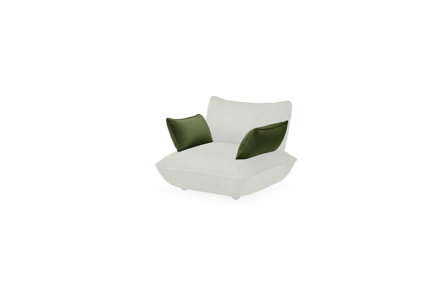 Fatboy Sumo Velvet Recycled Binnen Armleuning