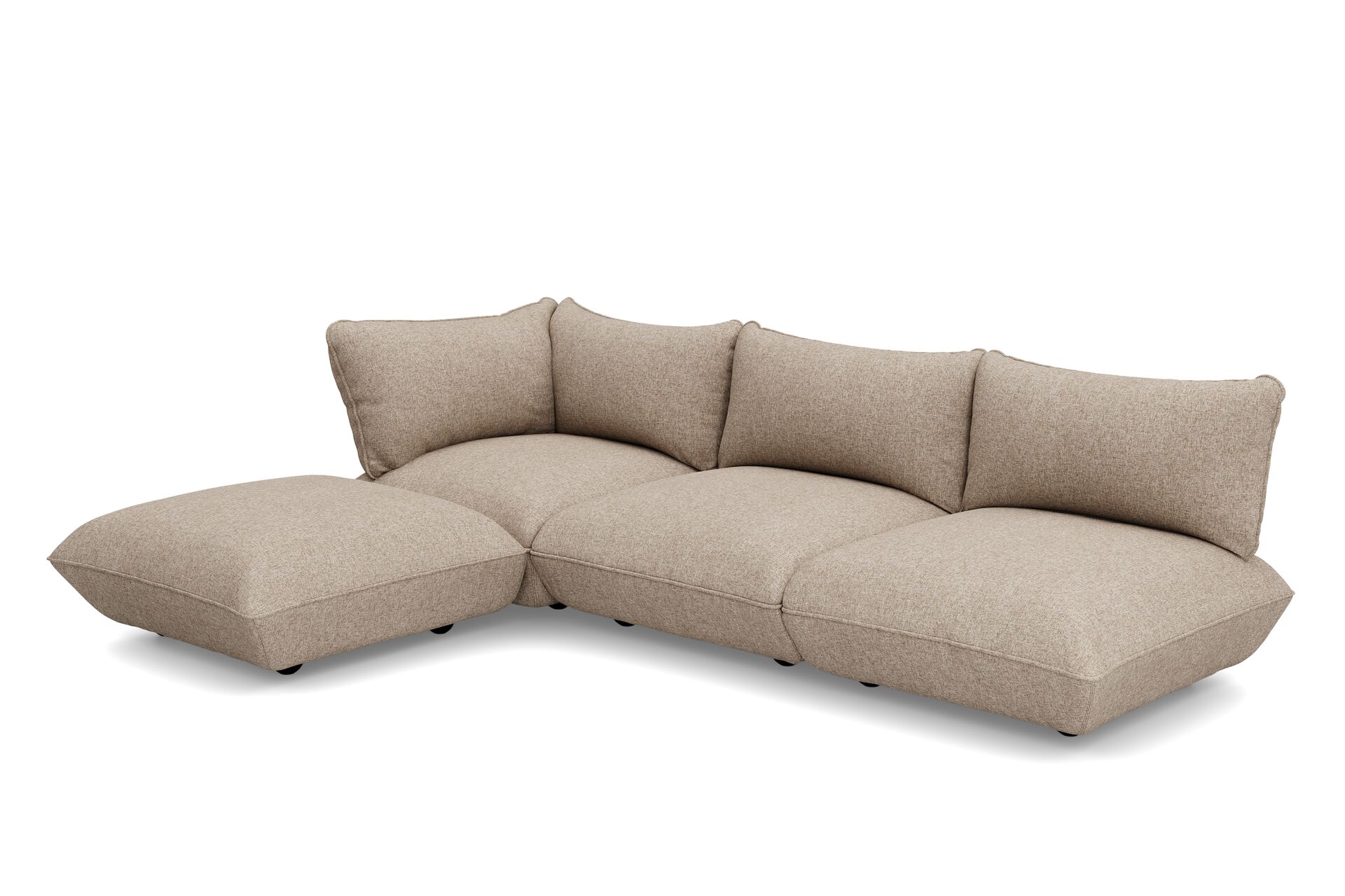 Fatboy® Sumo Boucle indoor corner Lounge Sofa. Verkrijgbaar in 5 kleuren.