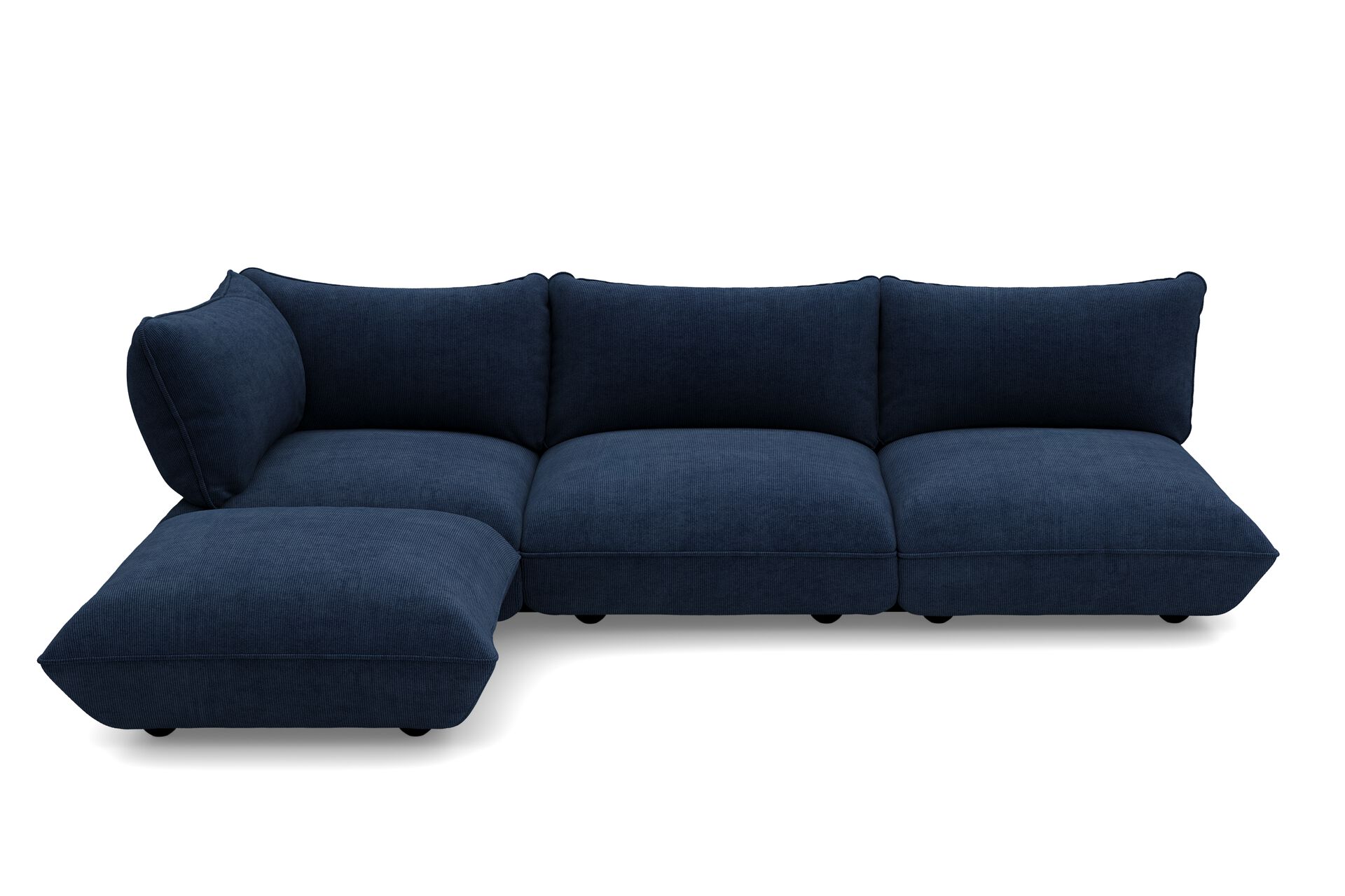 Fatboy® Sumo Cord indoor corner Lounge Sofa Left. Verkrijgbaar in 3 kleuren.