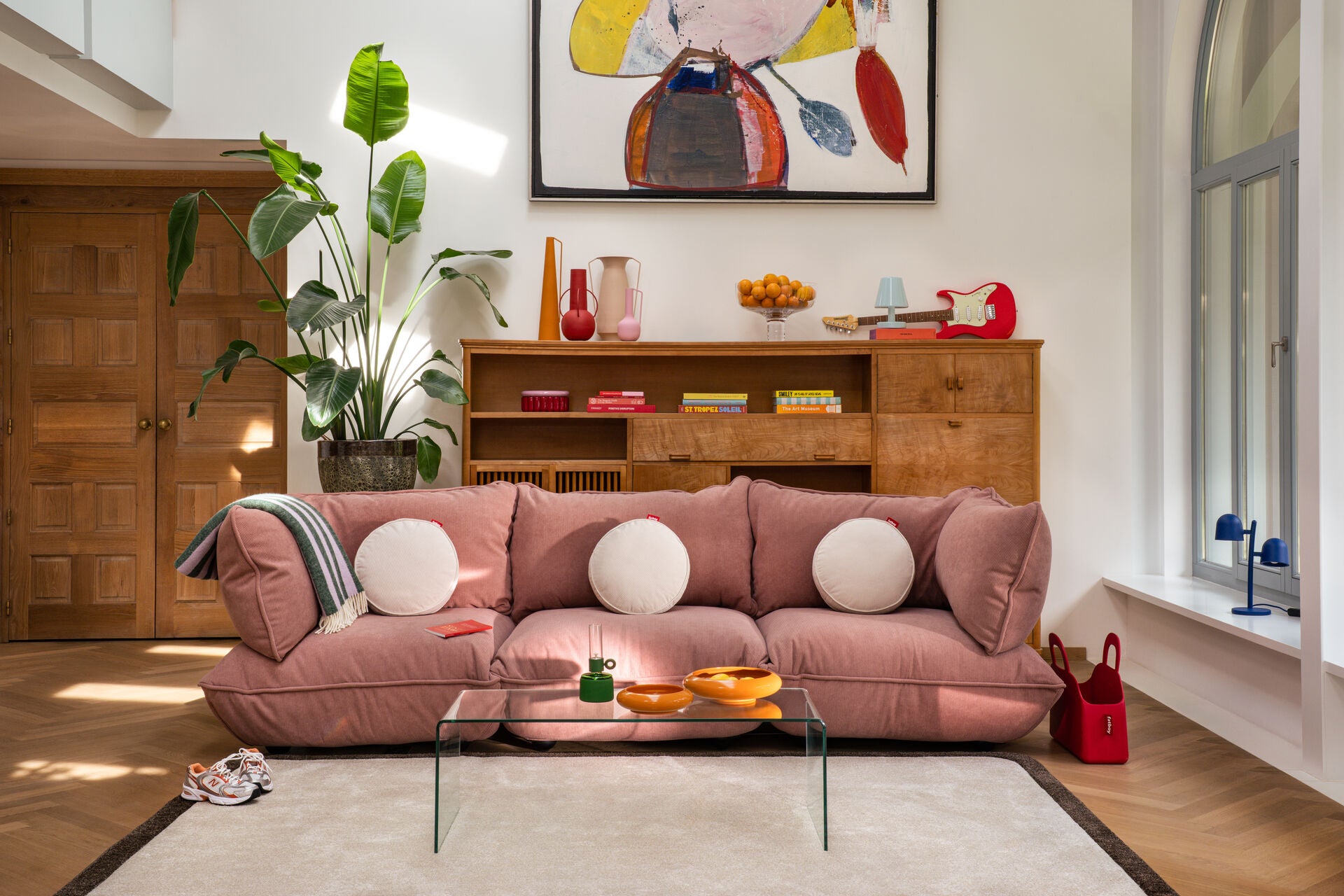 Fatboy® Sumo Cord indoor corner Lounge Sofa right. Verkrijgbaar in 3 kleuren.