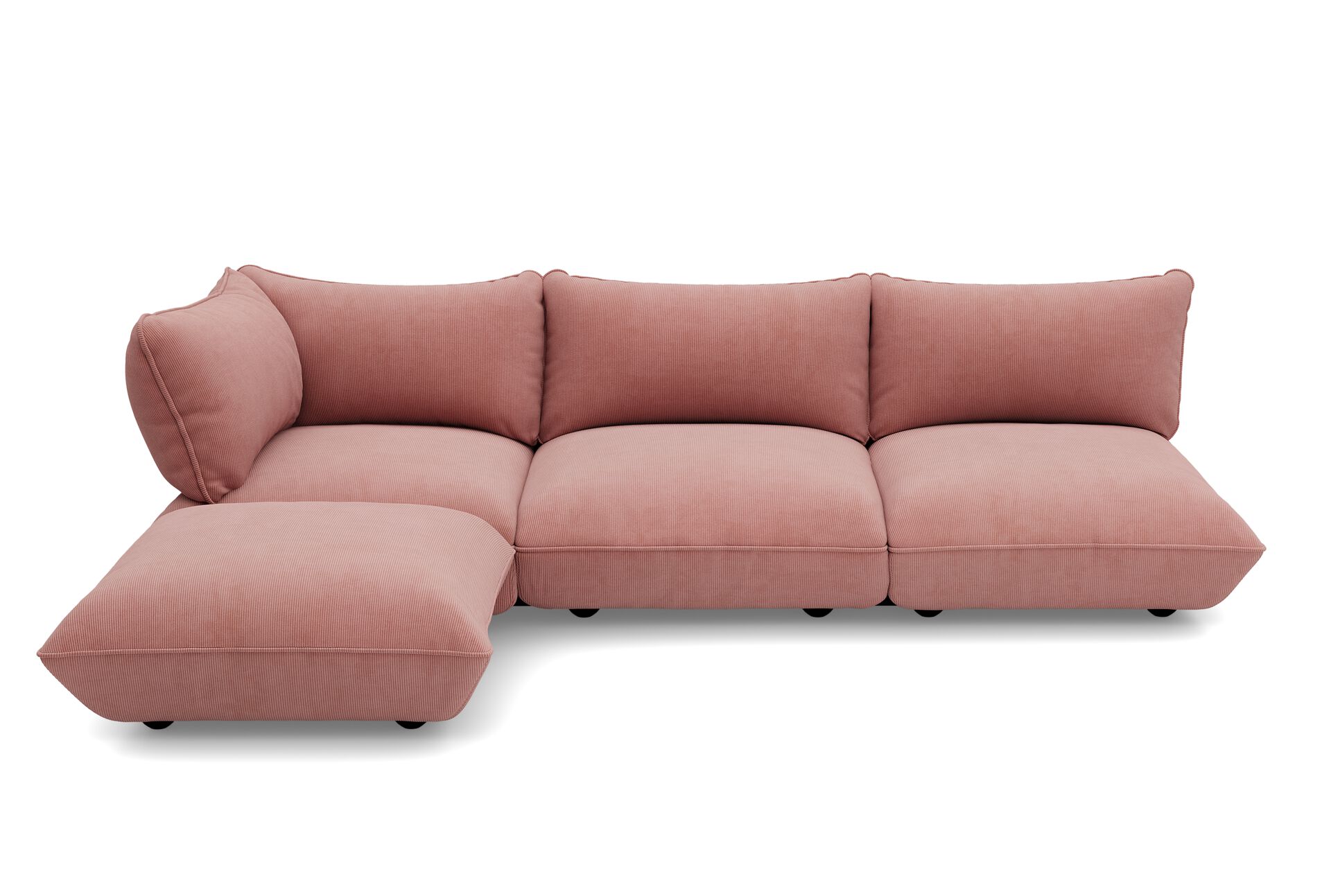Fatboy® Sumo Cord indoor corner Lounge Sofa Left. Verkrijgbaar in 3 kleuren.