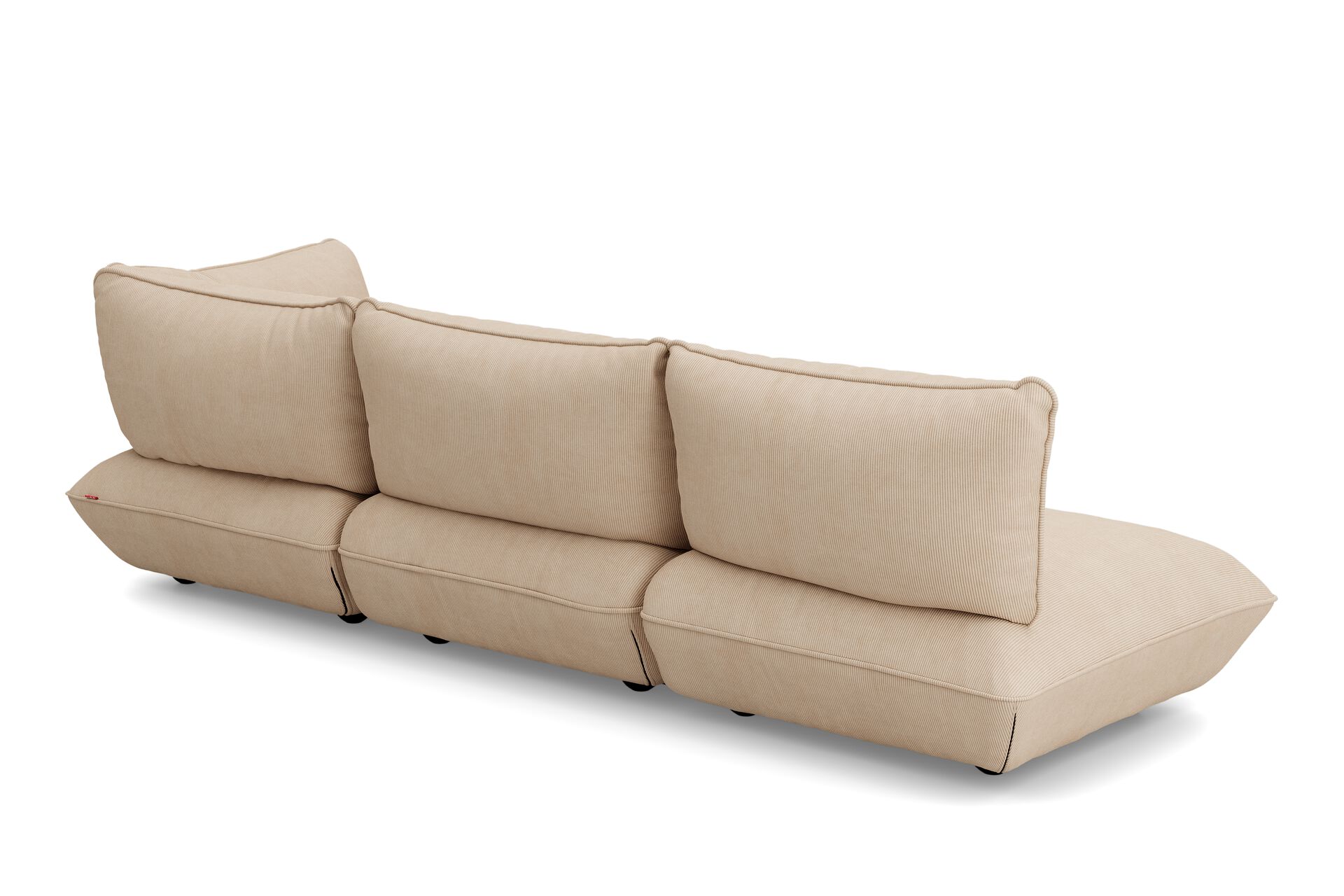 Fatboy® Sumo Cord indoor corner Lounge Sofa right. Verkrijgbaar in 3 kleuren.