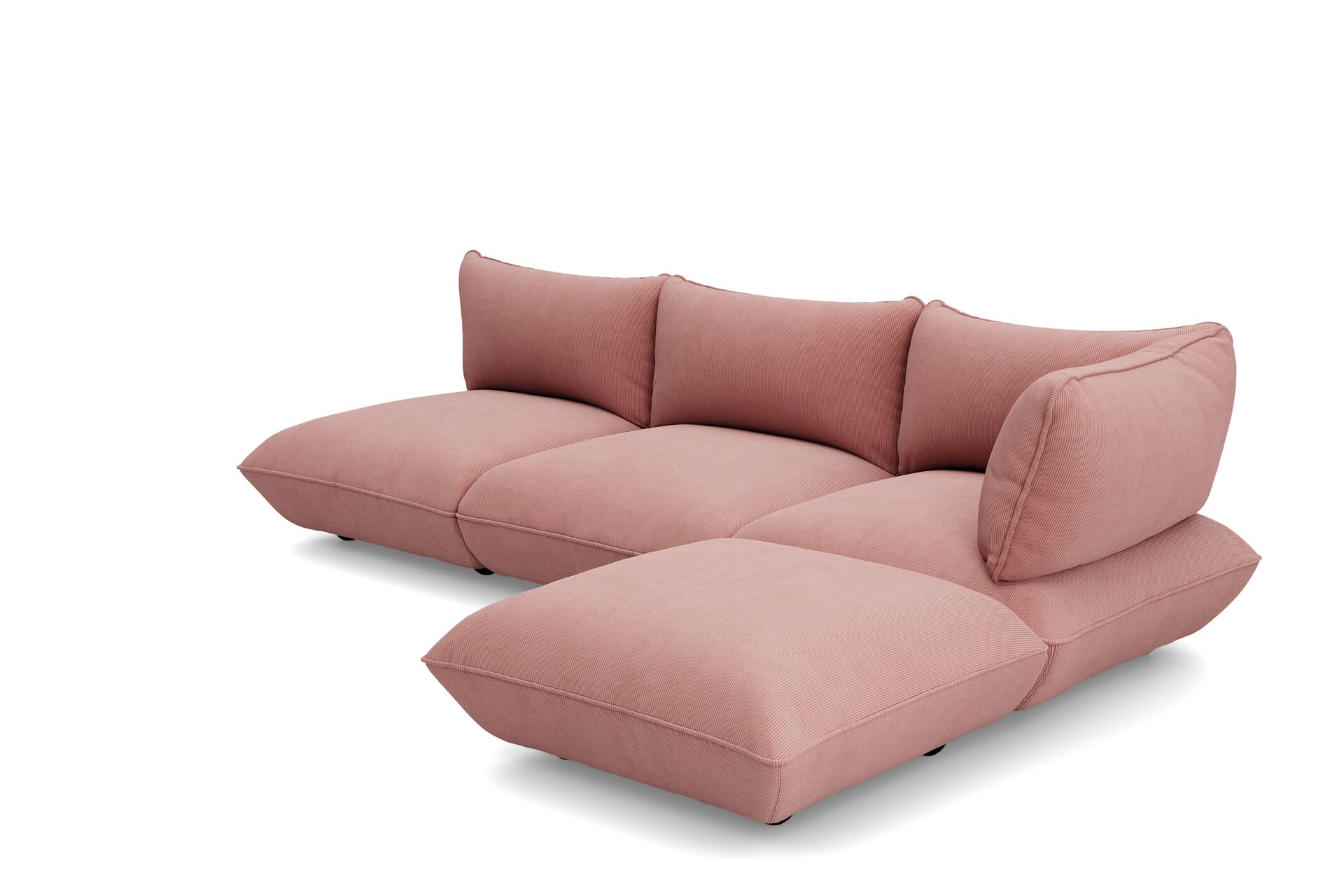 Fatboy® Sumo Cord indoor corner Lounge Sofa right. Verkrijgbaar in 3 kleuren.