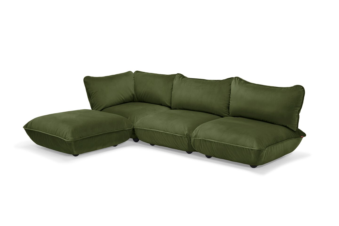 Fatboy® Sumo Velvet indoor Lounge corner Sofa. Verkrijgbaar in 3 kleuren.