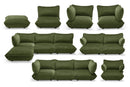 Fatboy® Sumo Velvet indoor Lounge corner Sofa. Verkrijgbaar in 3 kleuren.