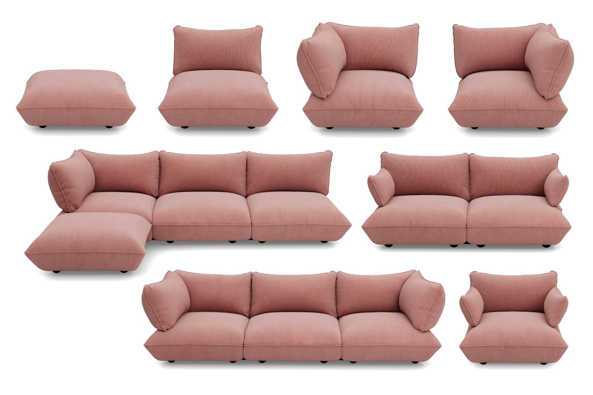 Fatboy® Sumo Cord indoor Lounge Sofa Grand. Verkrijgbaar in 3 kleuren.