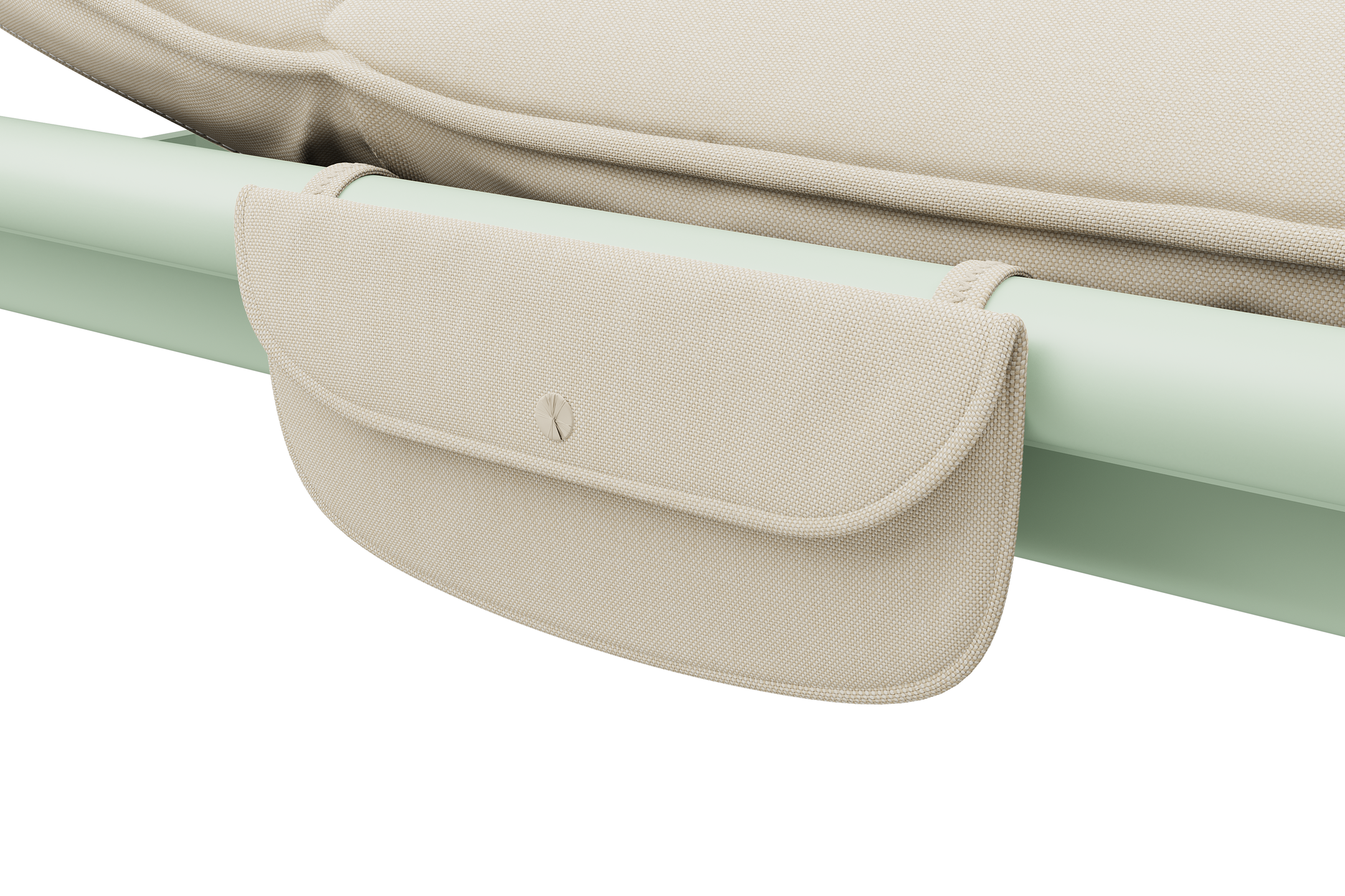Fatboy Sunbun loungebed, Mist Green - Sahara