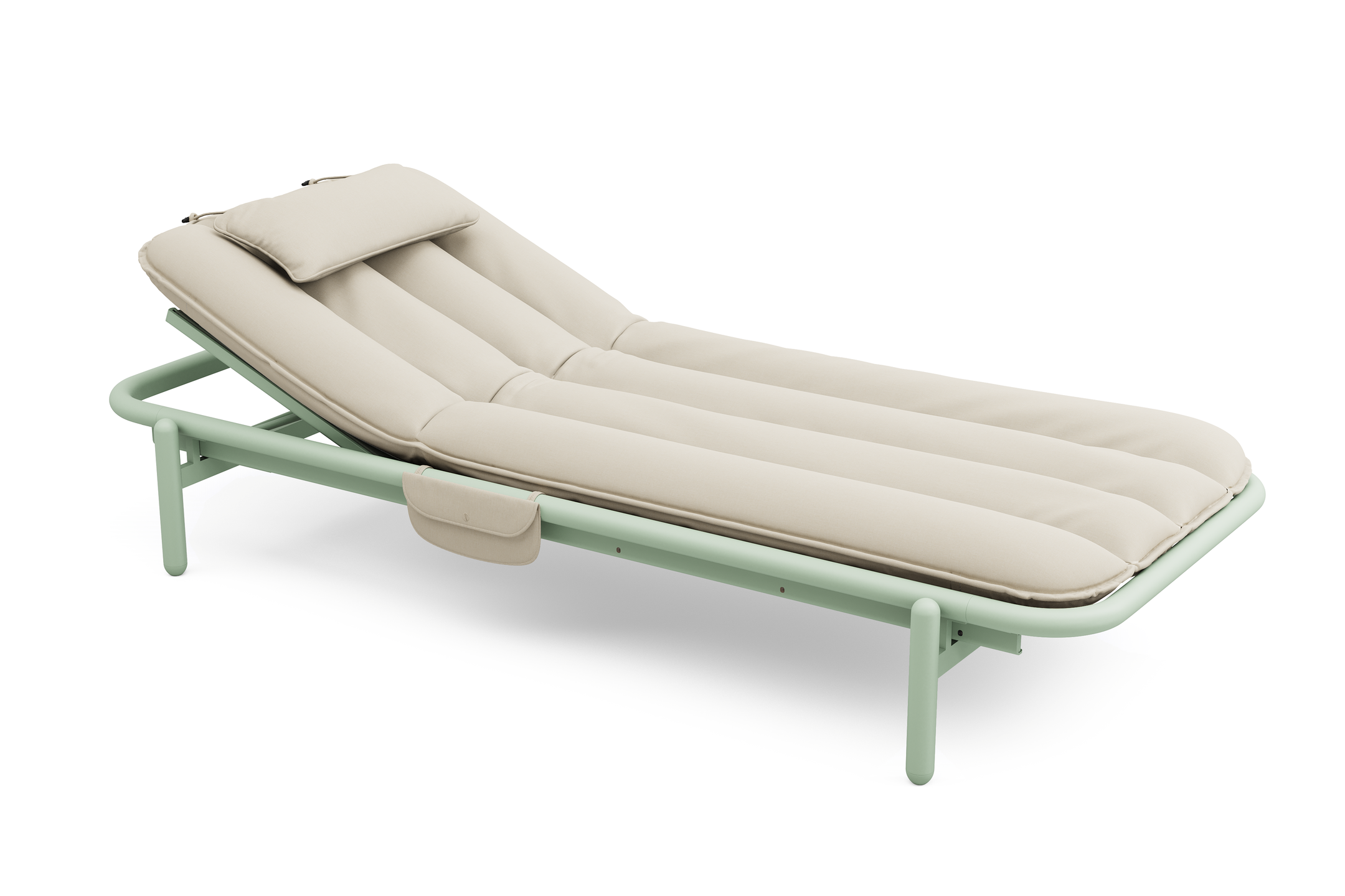 Fatboy Sunbun loungebed, Mist Green - Sahara
