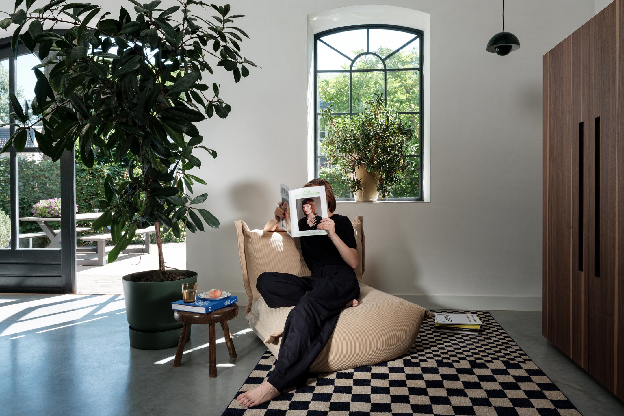 Fatboy® Bonbaron Slim Cord indoor loungestoel. In 2 kleuren leverbaar.