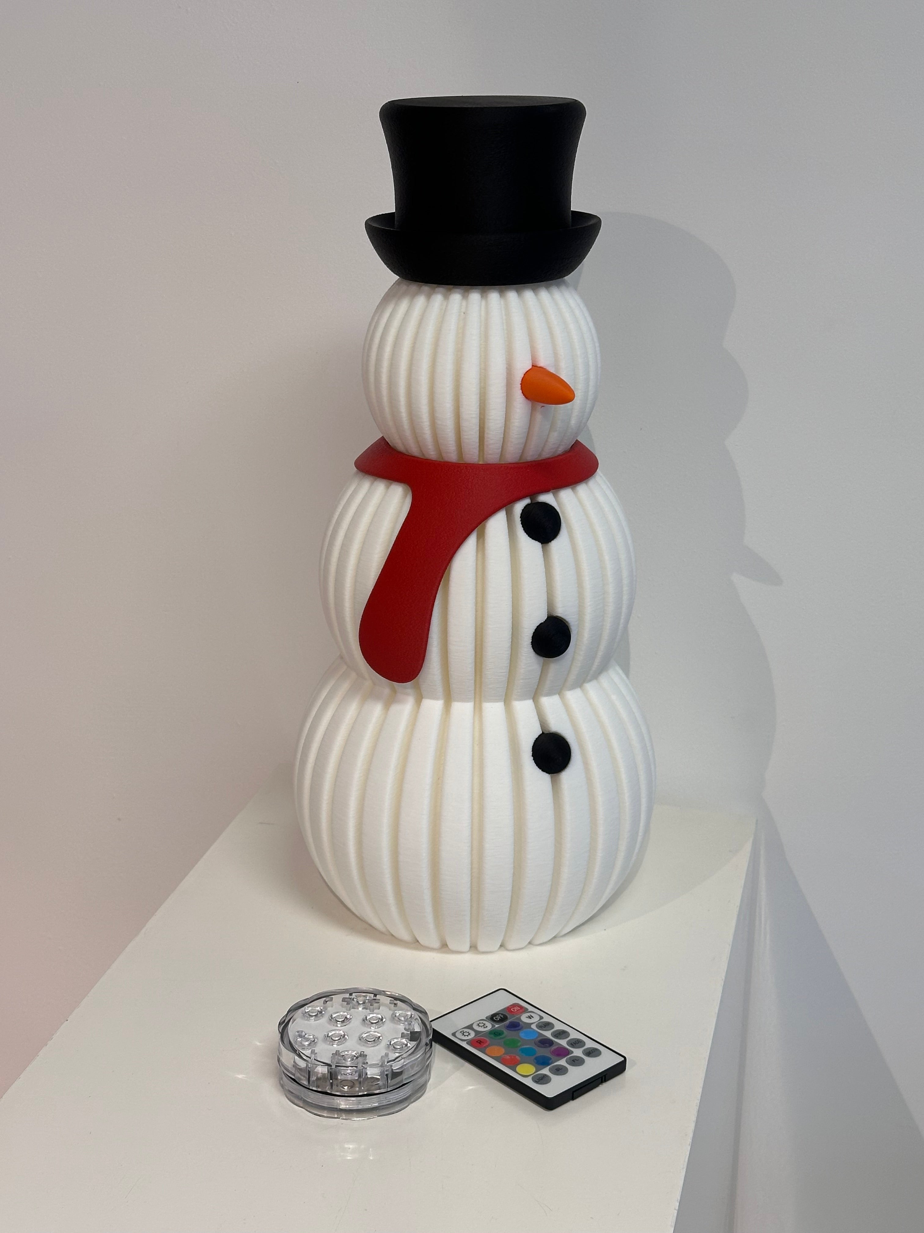 Marzini® Sneeuwman met verlichting 42cm