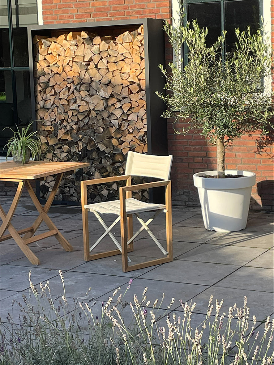 Traditional teak, Sofia Director stoel, Leverbaar in meerdere kleuren