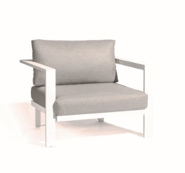 Diphano, Cubic stapelbare lounge stoel, incl. kussenset. Meerdere kleuren mogelijk.