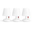 Fatboy oplaadbare lamp, Edison The Mini (set van 3 lampjes) + gratis mini Cappie Three Saints (3 stuks) twv € 22,50