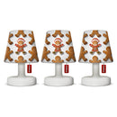 Fatboy oplaadbare lamp, Edison The Mini (set van 3 lampjes) + gratis mini Cappie Gingerbread (3 stuks) twv € 22,50