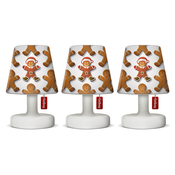 Fatboy oplaadbare lamp, Edison The Mini (set van 3 lampjes) + gratis mini Cappie Gingerbread (3 stuks) twv € 22,50