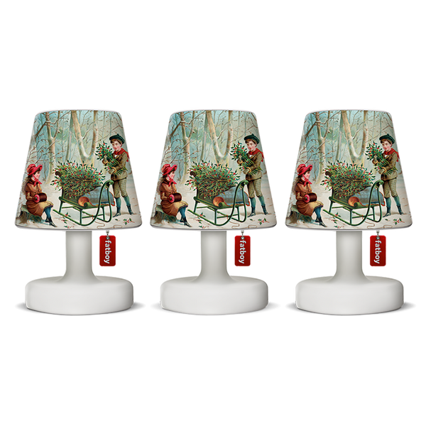 Fatboy oplaadbare lamp, Edison The Mini (set van 3 lampjes) + gratis mini Cappie Vintage Memories (3 stuks) twv € 22,50