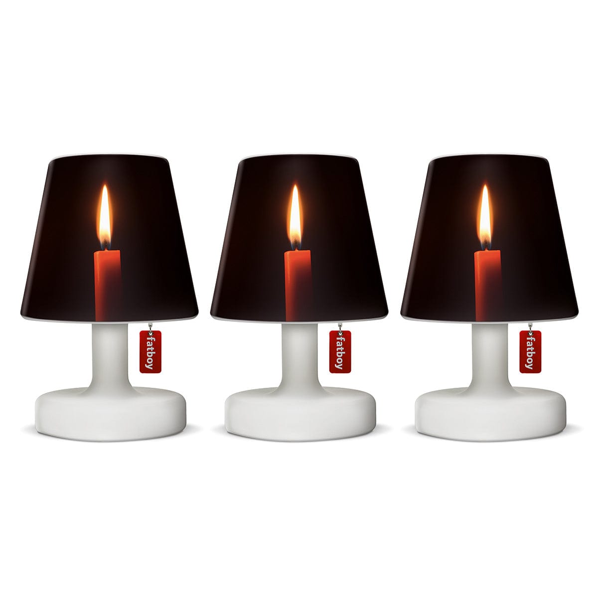 Fatboy Tafellampen Fatboy oplaadbare lamp, Edison The Mini (set van 3 lampjes) + gratis mini Cappie Candles (3 stuks) twv € 22,50
