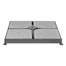 Glatz Parasolvoeten Glatz, Voet M4 (180kg), staal verzinkt, excl. tegels,
