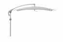 Glatz Zweefparasols Grey Stripe 555 Glatz Pendalex P+ zweefparasol, in hoogte verstelbaar, kantelbaar, afmeting 285x230cm rechthoekig, Keuze uit 56 stofkleuren.