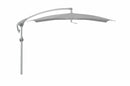 Glatz Zweefparasols Silver 652 Glatz Pendalex P+ zweefparasol, in hoogte verstelbaar, kantelbaar, afmeting 285x230cm rechthoekig, Keuze uit 56 stofkleuren.