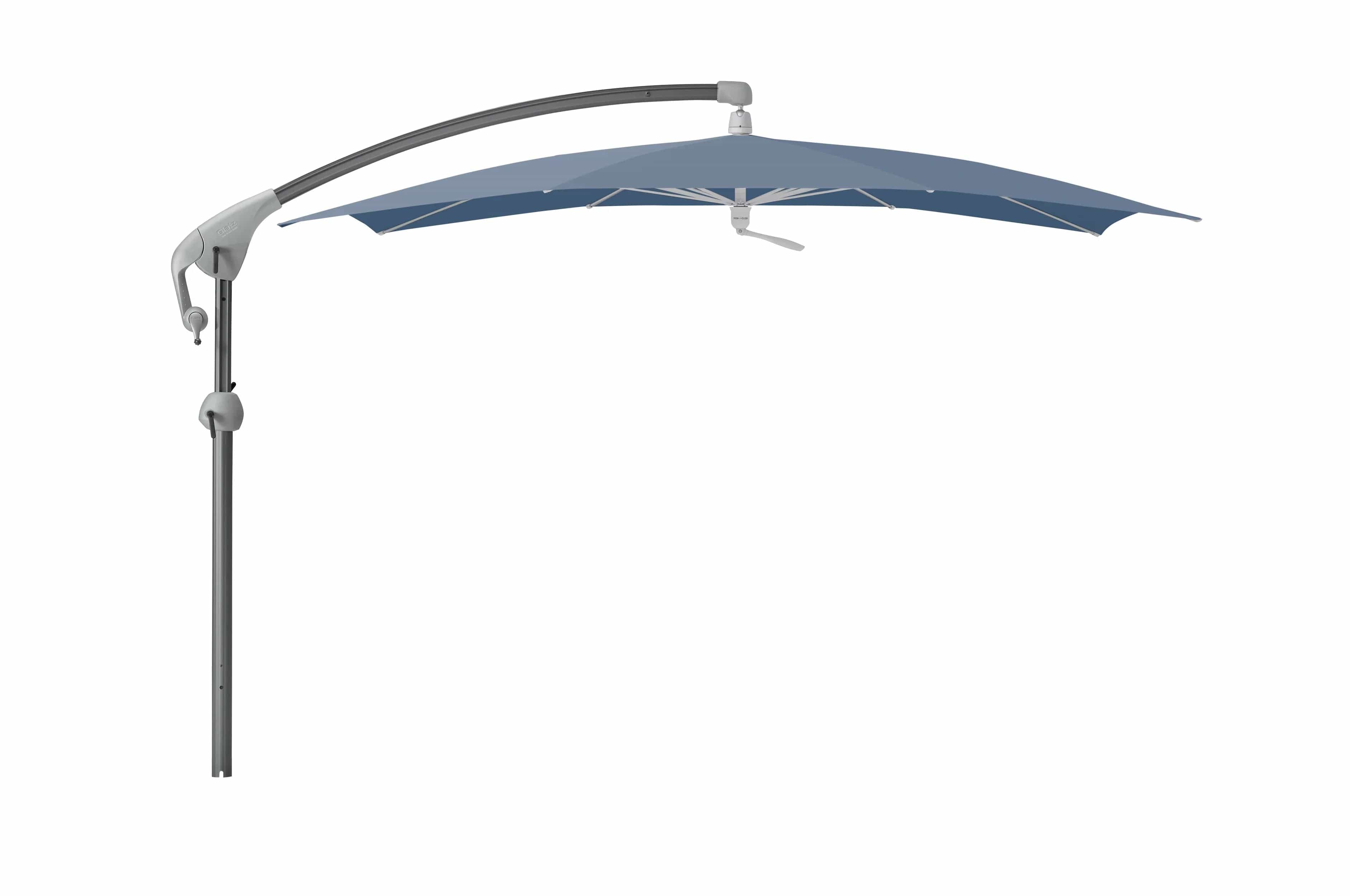 Glatz Zweefparasols Waterfall 601 Glatz Pendalex P+ zweefparasol, in hoogte verstelbaar, kantelbaar, afmeting ø325cm rond, Keuze uit 56 stofkleuren.