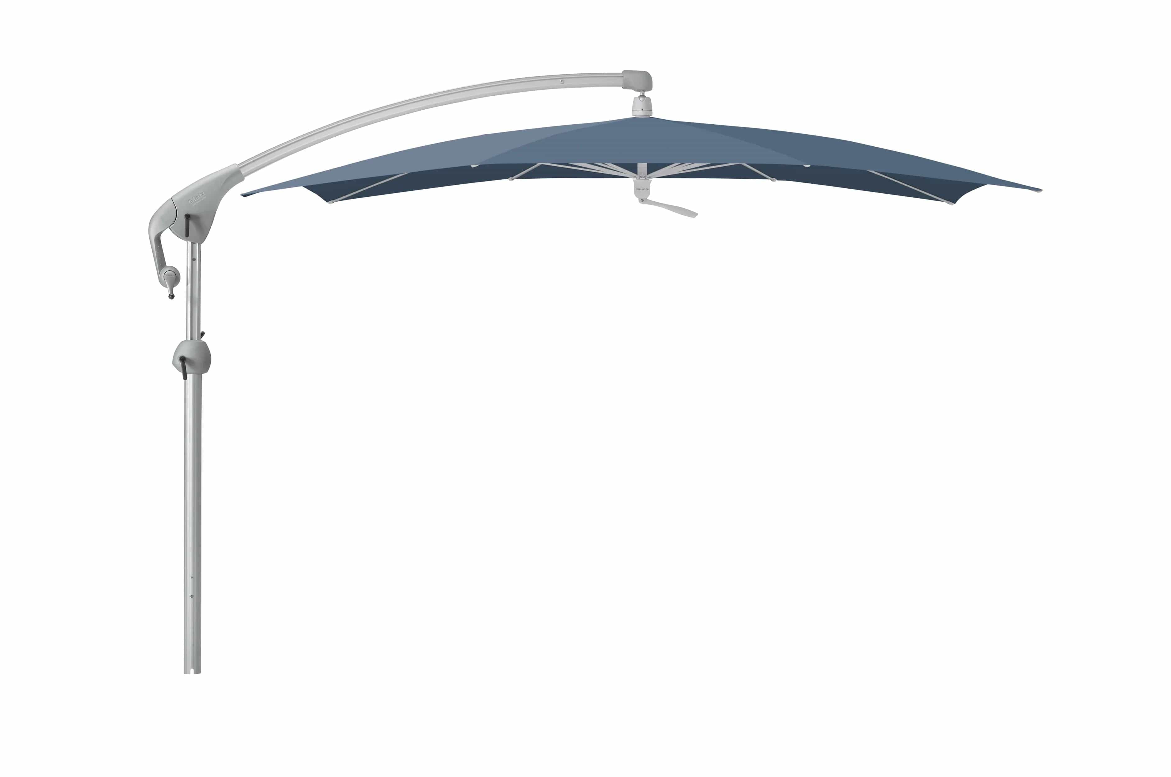 Glatz Zweefparasols Wave 600 Glatz Pendalex P+ zweefparasol, in hoogte verstelbaar, kantelbaar, afmeting ø325cm rond, Keuze uit 56 stofkleuren.