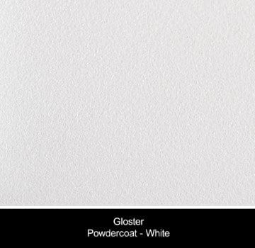 Gloster Ligbedden Gloster Cradle loungebed met een wit of meteor frame en verschillende kleuren kussen