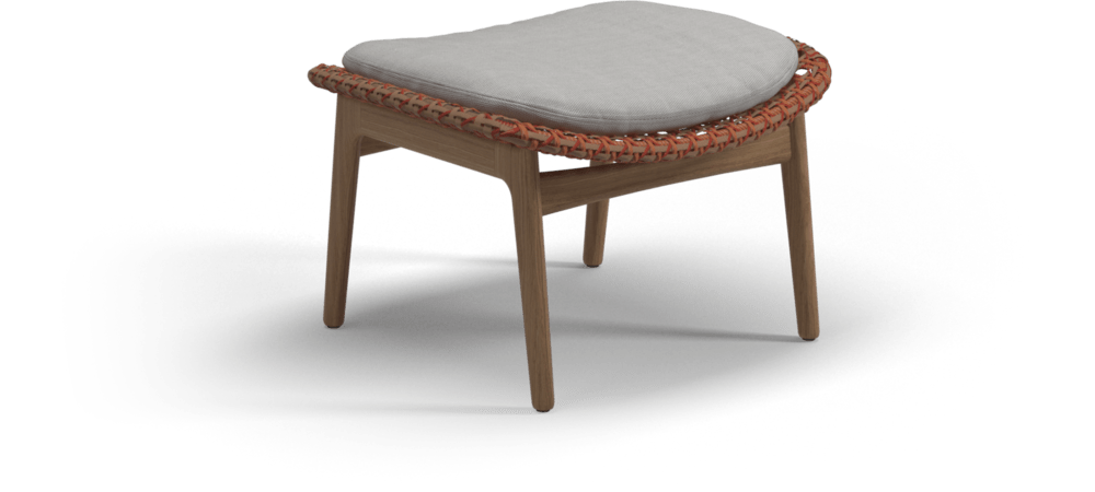 Gloster Voetenbank/Pouf Gloster Kay voetenbank, verkrijgbaar in 3 verschillende soorten stofferingen en een hele range aan kleuren.