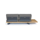 Jati & Kebon Lounge modulair Jati & Kebon, Truro 2 zits loungemodule, verkrijgbaar met verschillende kleuren kussens