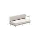 Royal Botania Lounge modulair Pebble / kussen set categorie A Royal Botania Alura lounge tweezits rechter arm module. Verkrijgbaar in meerdere kleuren frame's en stofferingen.