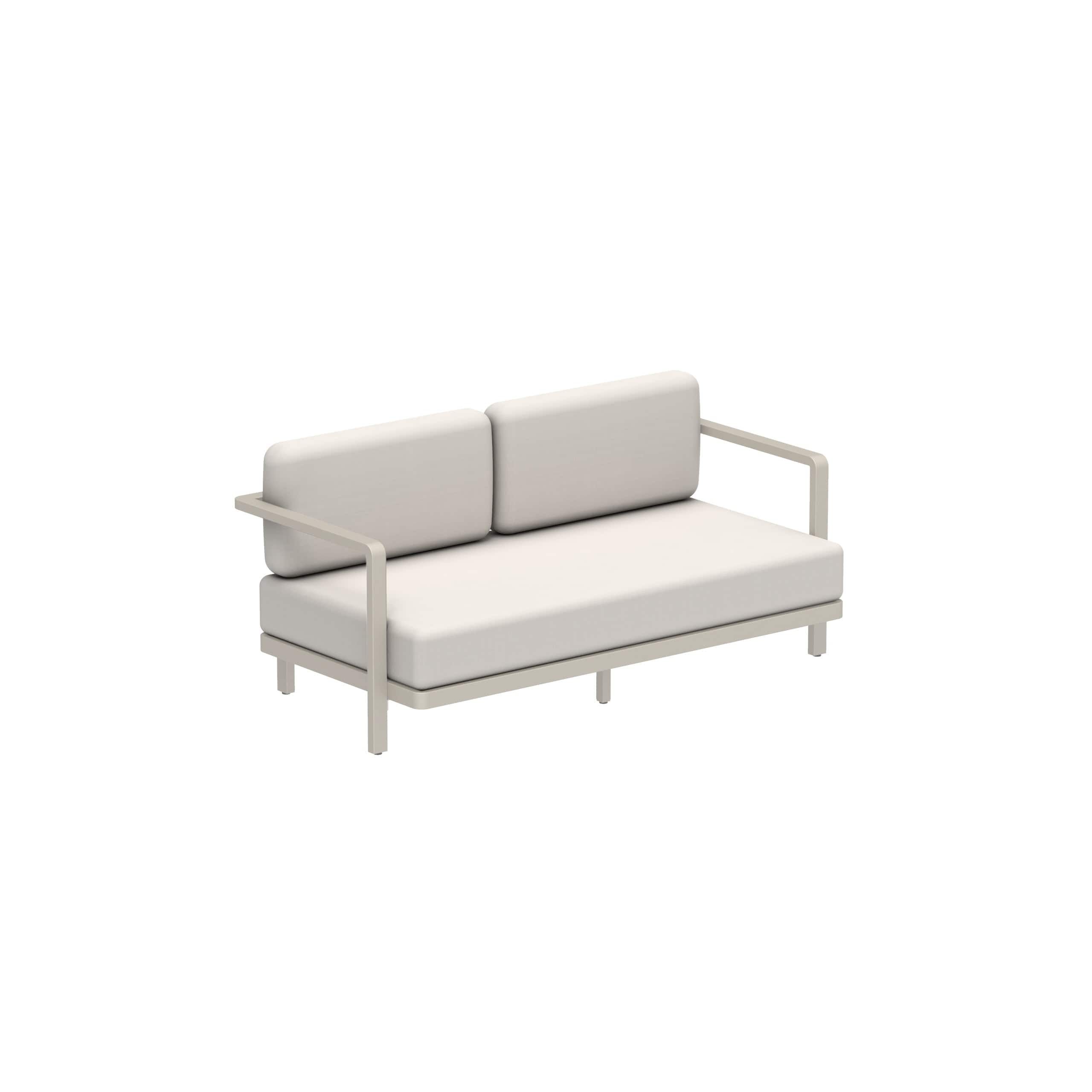 Royal Botania Lounge modulair Pebble / kussen set categorie B Royal Botania Alura lounge tweezits bank. Verkrijgbaar in meerdere kleuren frame's en stofferingen.