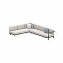 Royal Botania Lounge modulair Royal Botania Alura lounge set 9A/9B. Verkrijgbaar in meerdere kleuren frame's en stofferingen.