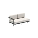 Royal Botania Lounge modulair Royal Botania Alura lounge tweezits rechter arm module. Verkrijgbaar in meerdere kleuren frame's en stofferingen.