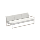 Royal Botania Lounge modulair Royal Botania Ninix Lounge modulaire driezitsbank met armleuning links , verkrijgbaar in verschillende kleuren frame's en stofferingen