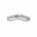 Royal Botania Lounge modulair Wit / kussen set categorie A Royal Botania Alura lounge set 5. Verkrijgbaar in meerdere kleuren frame's en stofferingen.
